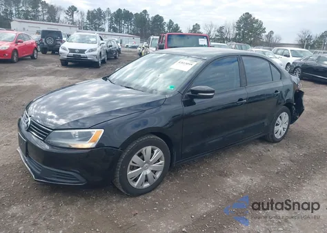 2011 Volkswagen Jetta 2.5L Se из США, поврежденный, VIN 3VWDZ7AJXBM373986